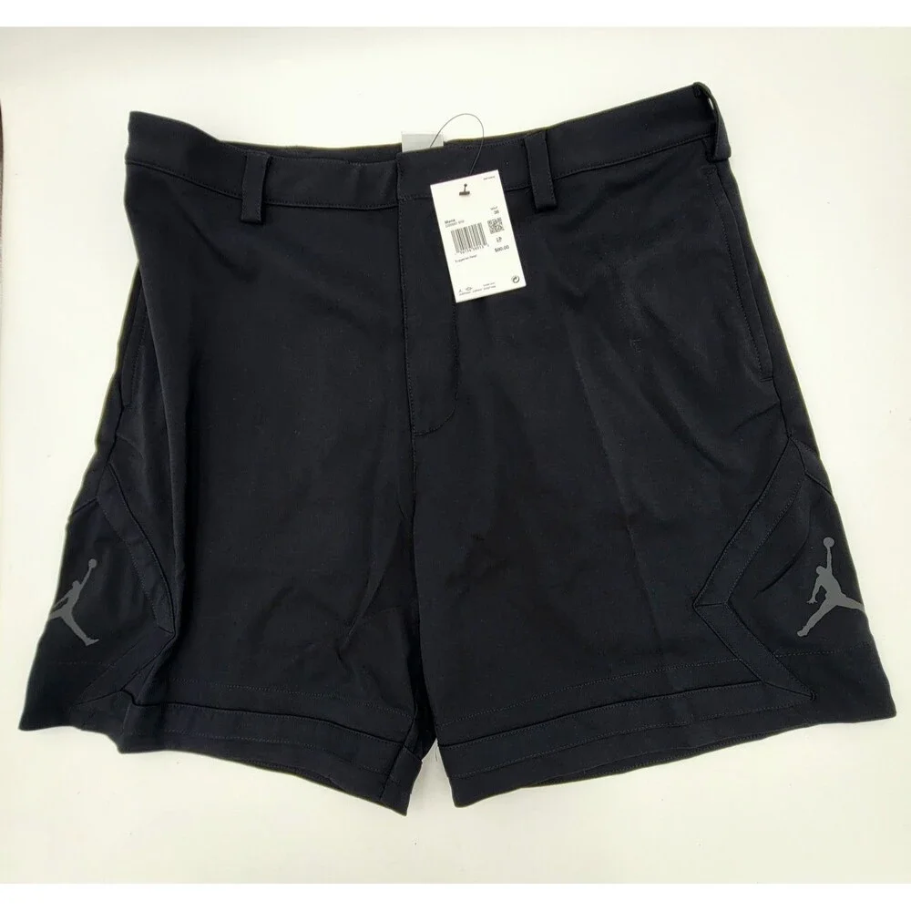 Nike Jordan DriFit Sport Golf Diamond Shorts Men's Size 36 Black DZ0557-010 NWT